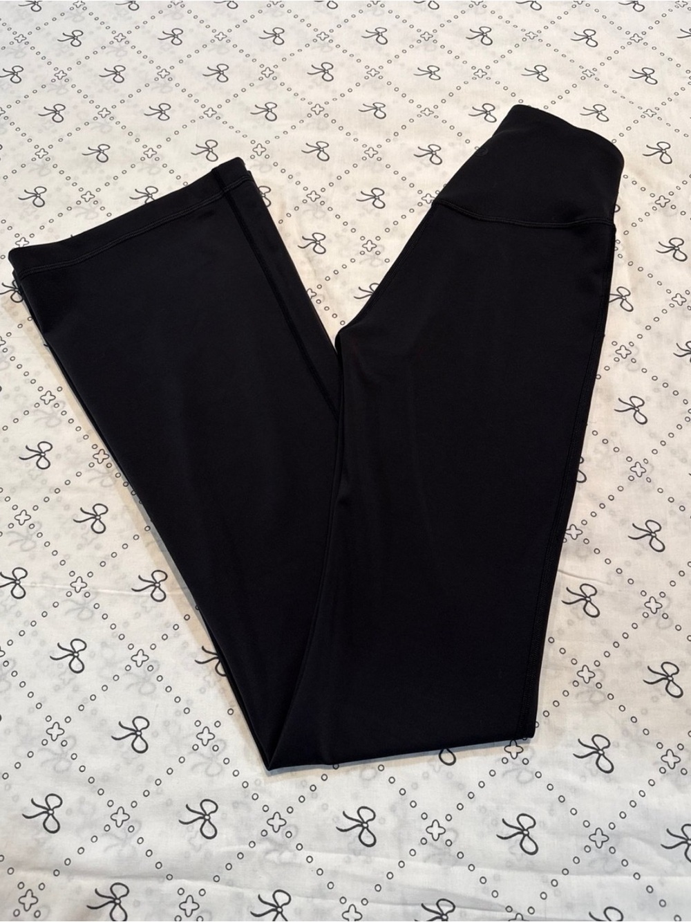 Lululemon Black Align Flare high rise Bootcut Legging size 2